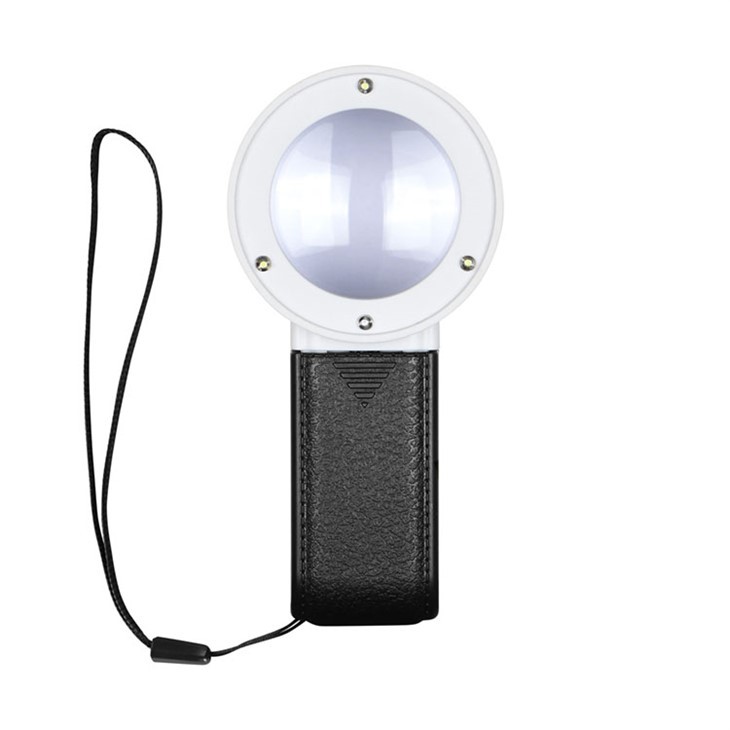 আলো সহ হ্যান্ড ম্যাগনিফাইং গ্লাস